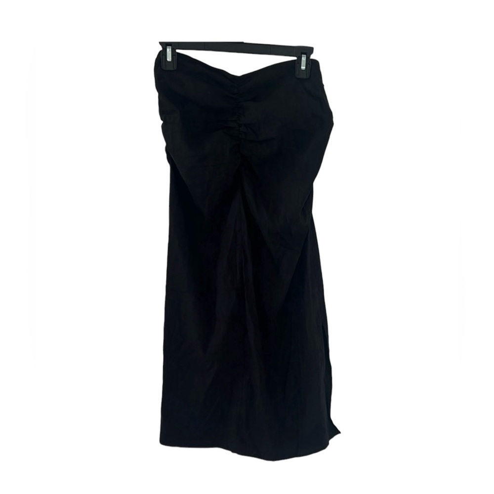 Zara Strapless Black Dress Size M NWT